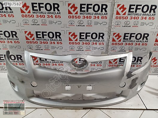 TOYOTA AURİS ÖN TAMPON ÇIKMA ORİJİNAL PARÇA 2010-2012