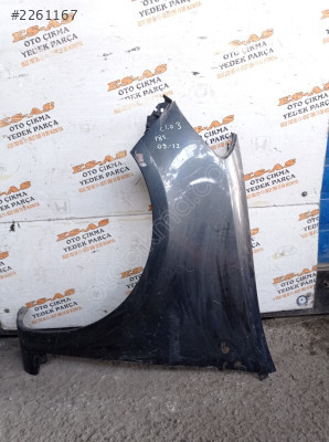 Renault Clio 3 Çıkma Sol Ön Çamurluk 2009-2012