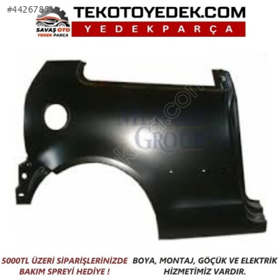 POLO 5 ARKA ÇAMURLUK SAĞ SOL 2002 2003 2004 2005 2006 2007 2008
