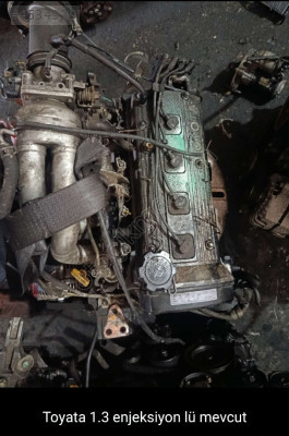 Toyota Corolla 1.3 enjeksiyonlu motor