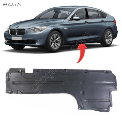 Bmw 5 Serisi GT F07 Sol Alt Taban Muhafaza 2010-2013 51757193497