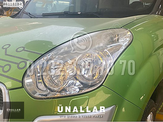 2017 FİAT DOBLO SOL FAR ve TÜM AKSAMLARI | ÜNALLAR OTO ÇIKMA |