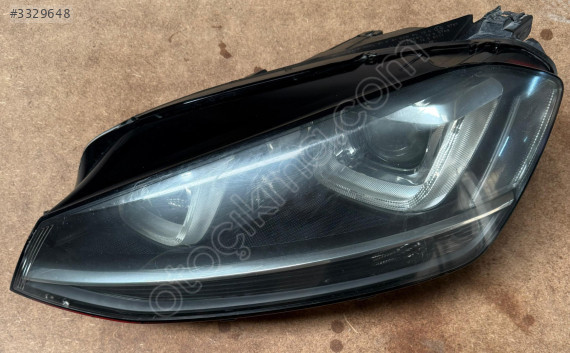VW GOLF VII ORJİNAL ÇIKMA SOL FAR