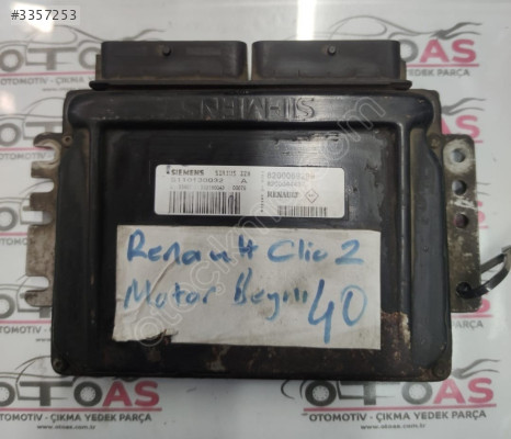 RENAULT CLİO-2 MOTOR BEYNİ 8200069289-S110130032-8200044437