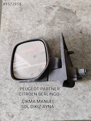 PEUGEOT PARTNER CİTRÖEN BERLİNGO ÇIKMA MANUEL SOL DİKİZ AYNA
