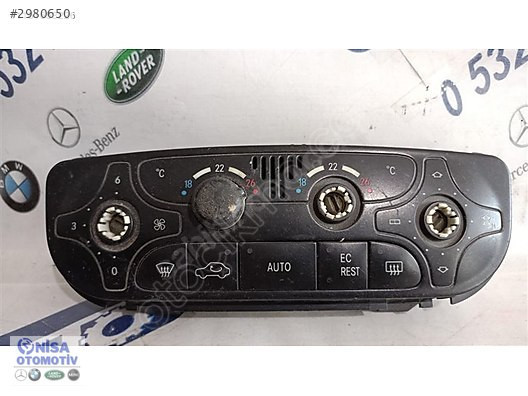 MERCEDES C SERİSİ W203 KLİMA KONTROL PANELİ A2038300285