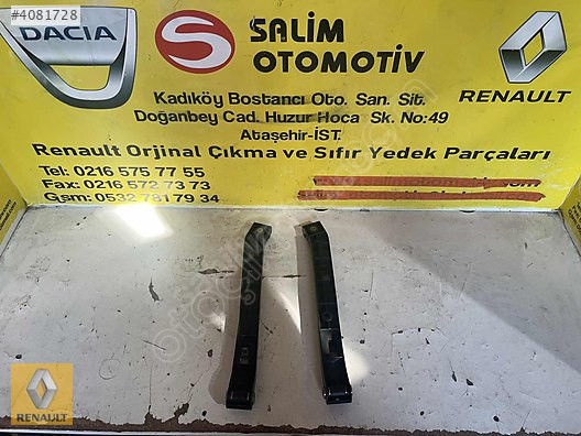RENAULT CLIO 5 ÇIKMA ORJİNAL SAĞ SOL ÖN PANEL DESTEK KOLU VE Dİ
