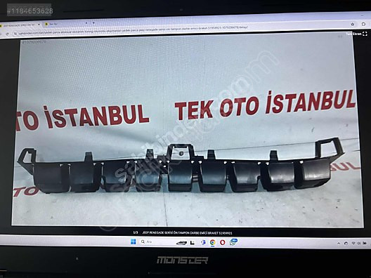 JEEP RENEGADE SERİSİ ÖN TAMPON DARBE EMİCİ BRAKET 51959921