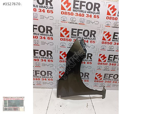HONDA CİTY SAĞ ÖN ÇAMURLUK ÇIKMA ORJİNAL YEDEK PARÇA