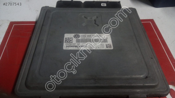 VW AUDİ 03G906018DN 5WP45567AE GOLF A3 TİGUAN MOTOR BEYNİ