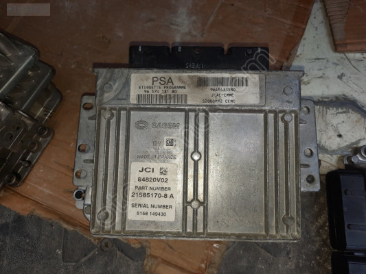 Citroen C2-C3 motor beyni - 9657018180 - 9649433980