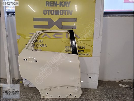 821007384R RENAULT CAPTUR SAĞ ARKA KAPI ORJ RENKAY OTO KOCAELİ
