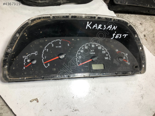 Karsan Jest  Kilometre Saati Gösterge Paneli
