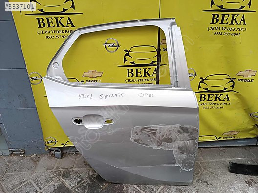 OPEL CORSA F SAĞ ARKA KAPI GRİ ÇIKMA ORJİNAL YEDEK PARÇA