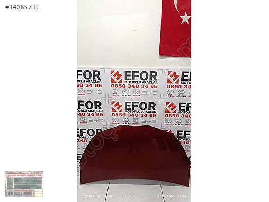 TOYOTA YARİS ORJİNAL ÇIKMA MOTOR KAPUTU 12+