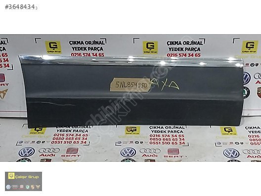 VOLKSKWAGEN TİGUAN SAĞ ARKA KAPI BANDI OEM 5N0854950 ÇIKMA SÖKME