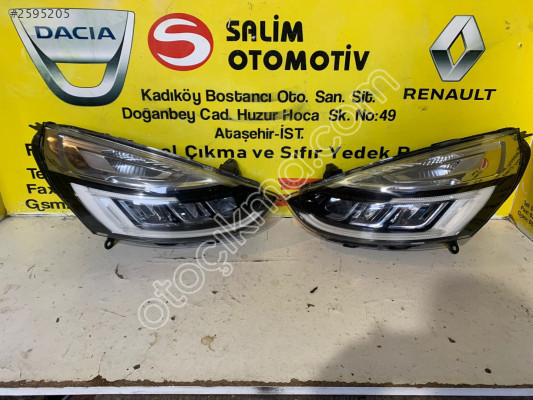 Clio 4 sag sol ledli far cikma orjinal