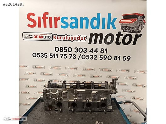46529107 Fiat Punto 1.9 Düz Çıkma Silindir Kapağı Orjinal Temiz