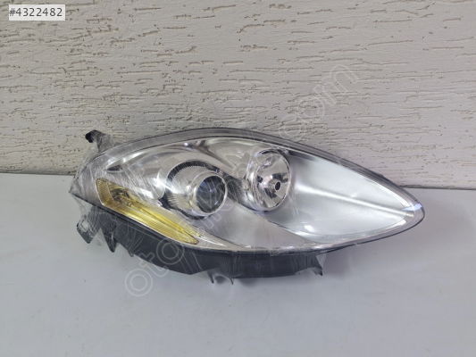FİAT BRAVO SAĞ ÖN FAR MOTORLU KROM SIFIR 2006-2007