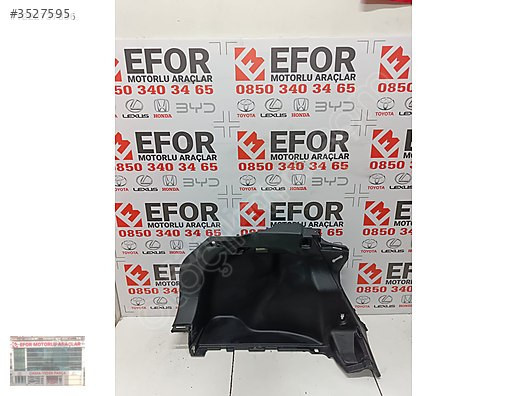 TOYOTA CHR SOL ARKA İÇ BAGAJ KAPLAMA ÇIKMA ORJİNAL YEDEK PARÇA