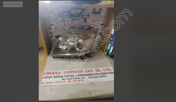 TOYOTA AVENSİS SOL FAR-2006-2007-8117005240,.