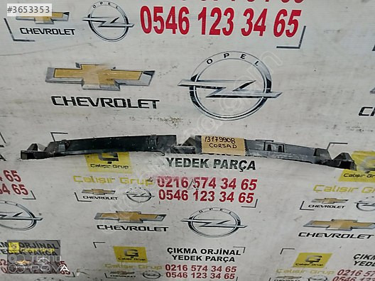 CORSA E ARKA TAMPON ORTA BRAKETİ OEM 13179908