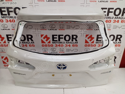 TOYOTA COROLLA CROSS BAGAJ KAPAK ORJİNAL ÇIKMA YEDEK PARÇA 23-25