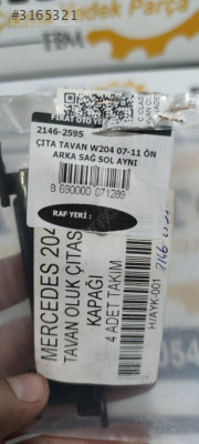 2146-2595 ÇITA TAVAN W204 07-11 ÖN ARKA SAG SOL AYNI