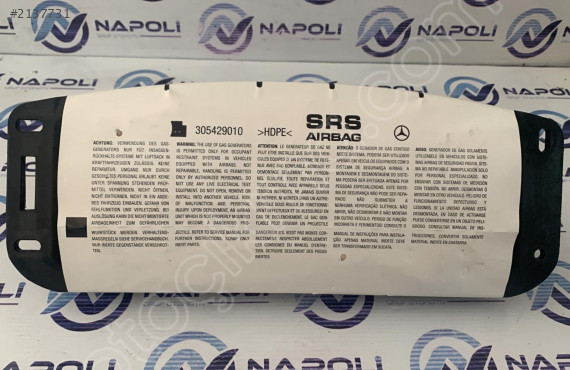306951499AA MERCEDES C-CLASS W204 YOLCU AİRBAG