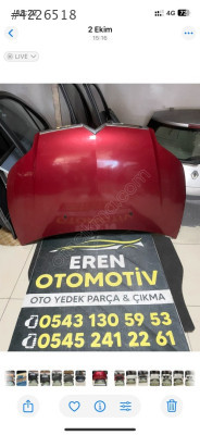 Citroen c4 ön kaput orijinal