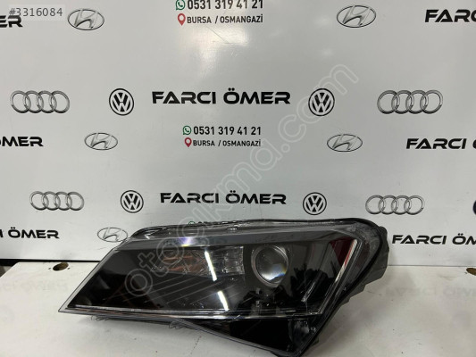 SKODA SÜPER B ÖN SOL FAR XENON ORJİNAL HATASIZ AYARINDA