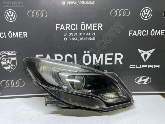 OPEL ZAFİRA SAĞ ÖN FAR ORJİNAL MERCEKLİ 0 301 263 202 00