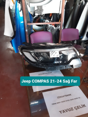 Jeep COMPAS 21-24 Sağ Far
