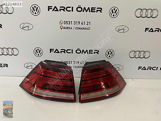 GOLF 7.5 SAĞ SOL DIŞ STOP HATASIZ ORJİNAL