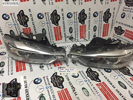 BMW 3 SERİSİ F30 SAĞ SOL XENON FAR