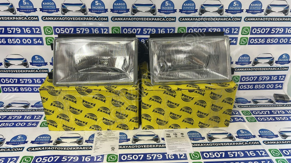 TOFAŞ ÖN FAR TAKIMI ORJINAL CİTASIZ ESKİ MODEL SIFIR TAKIM FARBA