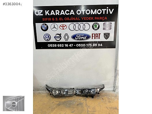 2014-2016 TOYOTA COROLLA ÇIKMA ORJİNAL TAKIM FAR