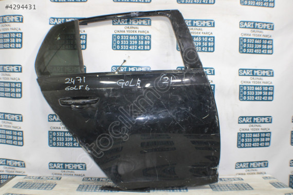 ÇIKMA VW GOLF 6 SAĞ ARKA KAPI 2471