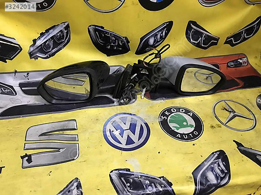 RENAULT MEGANE 4 SAĞ SOL ELE KATLANIR AYNA ORJİNAL ÇIKMA TEMİZ