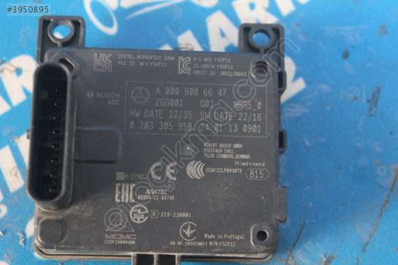 A0009006647 MERCEDES RADAR BEYNİ