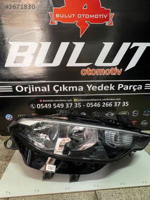 Orjinal Çıkma Fiat Egea Sağ Ön Far - Garantili ve Kontrollü