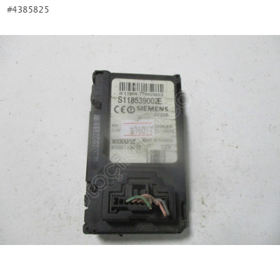 Renault Megane Mk2 Anahtar Kart Okuyucu S118539002E 8200125077