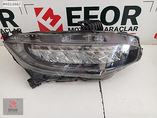 HONDA CİVİC SAĞ FAR ORJİNAL ÇIKMA YEDEK PARÇA 16-21