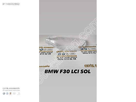 BMW F30 LCİ SOL FAR CAMI