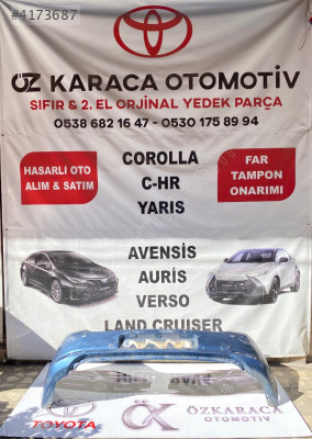 2016-2018 TOYOTA AURİS ÇIKMA ORJİNAL ARKA TAMPON