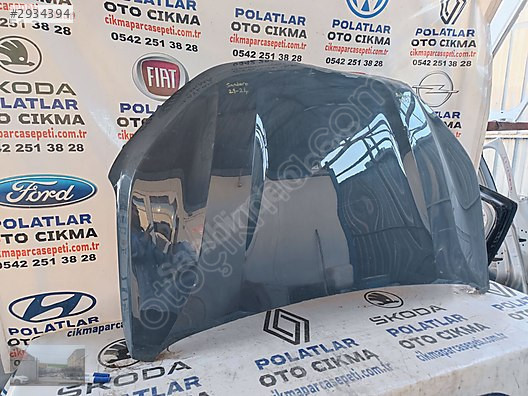 Dacia Sandero motor kaputu Orjinal 2021-2024 göçük hasarlı