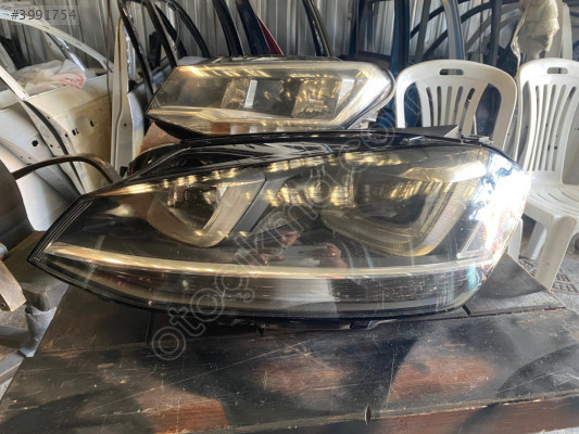 VOLKSWAGEN GOLF 7 SOL ÖN FAR U LED  ÇIKMA ORİJİNAL 2013-2017