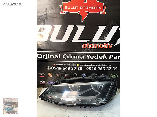 2012-2017 VOLKSWAGEN JETTA SOL ÖN FAR ÇIKMA ORJİNAL