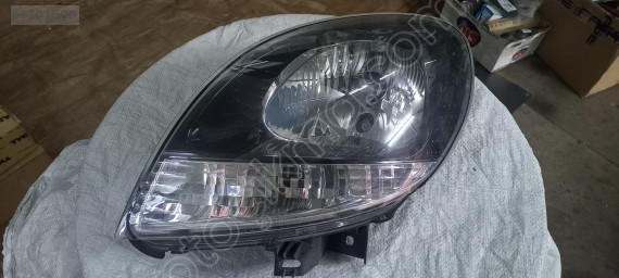 Renault Kangoo II sol far (siyah) OEM 7701062426 sıfır orj