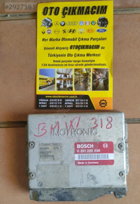 BMW E30 318İ MOTOR BEYNİ 1739041001